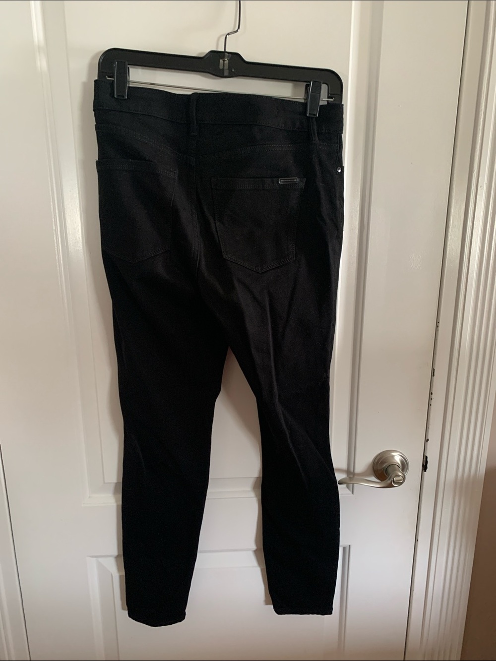 White House Black Market Classic Black Pants High Rise Ankle - Picture 8 of 8